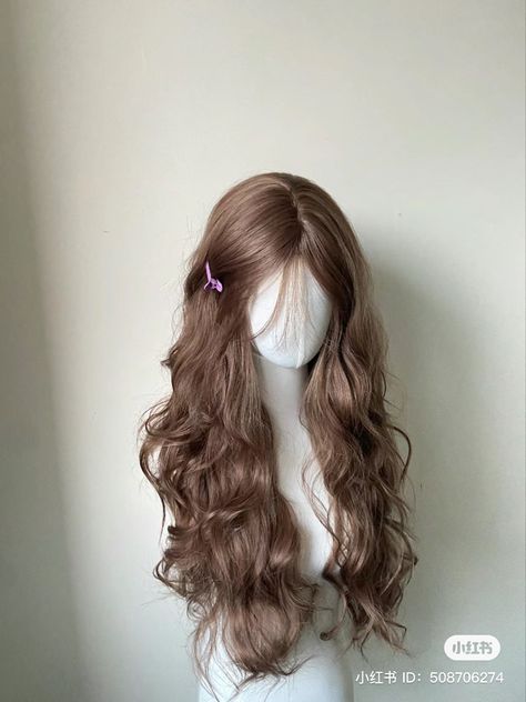 Wenlcv Hair, New Hair Design, 2023 Curly Hair, 2023 Hair Styles, Hair Styles New, Hair Claim, Hair Claims, Brown Hair Wig, New Hair Styles