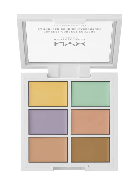 NYX PROFESSIONAL MAKEUP Color Correcting Palette 0.05 Ounce -- Want to know more, click on the image. (Note:Amazon affiliate link) #makeup Nyx Colour Correcting Palette, Nyx Color Correcting Concealer, Color Correcting Concealer Palette, Make Up Concealer, Nyx Concealer, Color Correcting Palette, Color Correction Makeup, Color Correcting Cream, Color Correcting Concealer