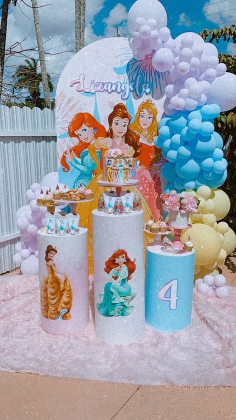 Princess Pool Birthday Party, Princess Theme Birthday, Princess Party Decorations, Pool Birthday, Pool Birthday Party, Princess Theme, Princess Birthday, Princess Party, Baby Birthday