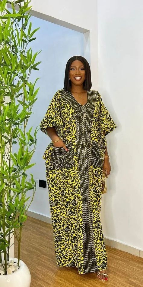 Ankara Bubu Dress Styles, Ankara Boubou Gown, Bubu Gown Styles Ankara Bubu Gown Styles, Latest Kaftan Designs, African Print Skirt Ankara Styles, Bubu Gowns, Boubou Dress, Bubu Gown, Boubou Styles For Women