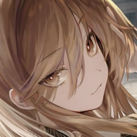 Brown Hair Icons Anime, Brown Hair Anime Female Pfp, Anime Brown Hair Woman, Brown Eyes Anime, Snow White Retelling, Brown Hair Pfp, Drawn Eyes, Brown Hair And Hazel Eyes, Light Ash Brown Hair