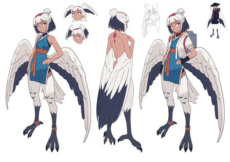 Harpy Bird, Wanted Comic, Pixiv Fantasia, Character Model Sheet, Art Costume, Sketchbook Drawings, Fantasy Inspiration, Female Character Design, Character Design References