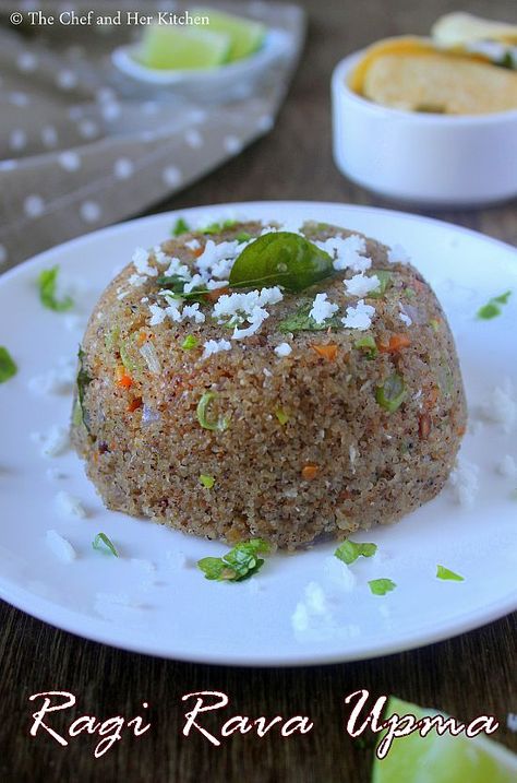 Millet Recipes Breakfast, Healthy Latin Recipes, Millet Breakfast, Indian Diet Recipes, Rava Upma, Ragi Recipes, Finger Millet, Upma Recipe, White Sauce Recipes