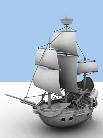 Kids Boat, Pirate Ship Model, Pirate Boats, Beach Diy, 3d Modelle, Building Art, Steel Sculpture, Pirate Ship, Game Concept Art