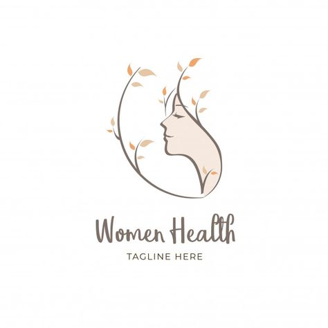 Healthy women logo Premium Vector | Free Vector #Freepik #vector #freelogo #freebusiness #freedesign #freeicon Woman Icon Logo, Beauty Care Logo, Logo Design Women, Spa Logo Design, Hair Logo Design, Logo Fitness, Women Logo, Logo Branding Design, Salon Logo Design