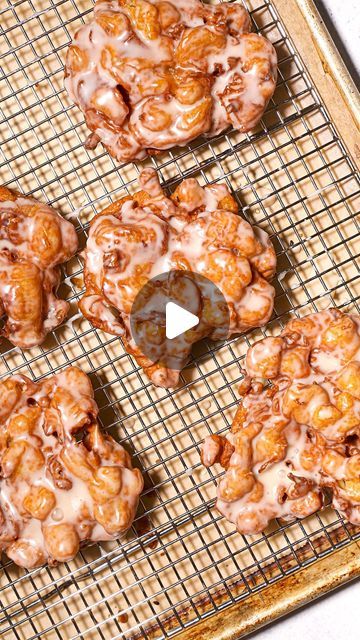 Baked Apple Fritters, Misfits Market, Apple Cider Donuts Recipe, Apple Treat, Apple Fritter, Easy Autumn Recipes, Apple Crisp Recipes, Hot Apple Cider, Apple Cider Donuts