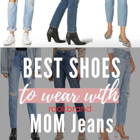 What Shoes to Wear With Mom Jeans - Best Choice What Shoes To Wear With Mom Jeans, Shoes For Mom Jeans, Shoes To Wear With Mom Jeans, What To Wear With Mom Jeans, Shoes With Mom Jeans, Mom's Jeans, What Shoes To Wear, Bleached Jeans, Mom Jeans Outfit