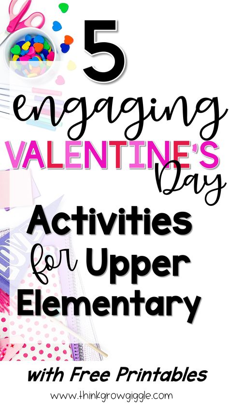 Valentine’s Day 4th Grade, Valentine’s Day Crafts For Upper Elementary, Third Grade Valentine's Day Activities, Valentines Day Read Aloud And Activity, Valentine’s Day Upper Elementary, Break Up Letters, Gratitude Prompts, Reading Boards, Writing A Love Letter