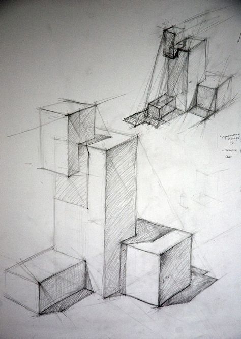 Sciography Sketches, Room Sketch, Croquis Architecture, Geometric Shapes Drawing, Architecture Drawing Presentation, Interior Landscape, Architecture Drawing Sketchbooks, Architecture Drawing Plan, Perspective Drawing Architecture