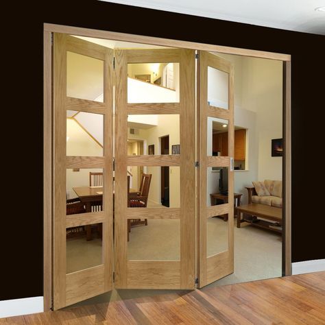 Wooden Glass Door, Modern Patio Doors, Folding Sliding Doors, Internal Folding Doors, Sliding Folding Doors, Room Divider Doors, Door Gate Design, Wooden Door Design, Door Design Modern