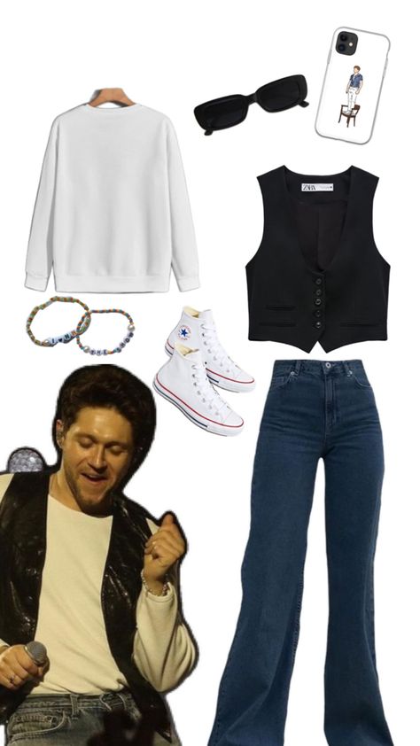 The show live on tour || niall horan || outfit inspo || NHTSLOT Outfit ideas Niall Horan Inspired Outfits, Niall Horan Concert Outfit Ideas, Harry Styles Outfits Inspiration, Niall Horan Tour, Niall Horan Outfits, Niall Horan Concert, 70’s Outfit, Harry Outfits, Concert Outfit Inspo