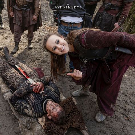 Ruby Hartley as Stiorra and Eysteinn Sigurðarson as Sigtryggr in The Last Kingdom Season 5 (2022) The Last Kingdom Cast, Last Kingdom, Bad Time, The Last Kingdom, Historical Drama, Read Image, Bad Timing, A Bad, See Picture