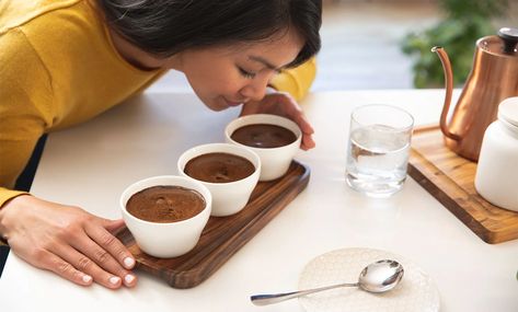 How to Host a Coffee Tasting (Cupping) Party | Starbucks® Coffee at Home Starbucks Coffee At Home, Set Up Ideas, Ice Caramel Macchiato, Artist Project, Uses For Coffee Grounds, Coffee At Home, Caramel Coffee, Tasting Party, Caramel Macchiato