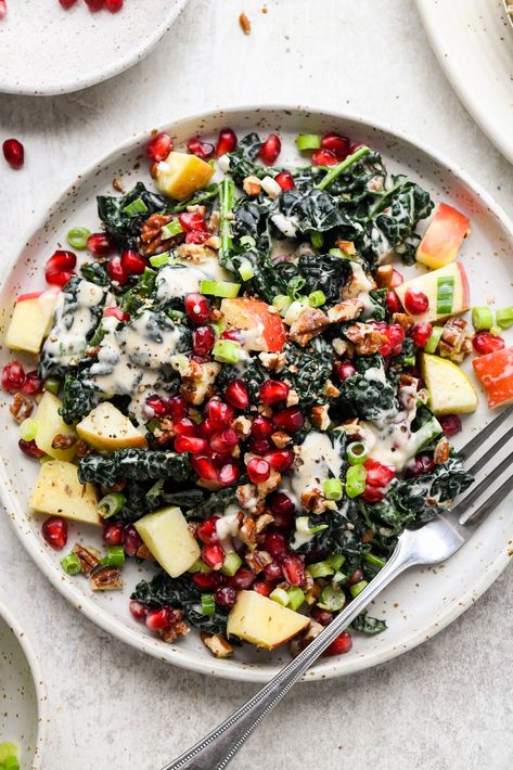 Gluten Free Dairy Free Thanksgiving, Apple Pomegranate Salad, Winter Kale Salad With Pomegranate, Kale Apple Pecan Salad, Kale Apple Cranberry Salad, Kale Salad With Pomegranate Seeds, Vodka Sour Recipe, Kale Apple Pomegranate Salad, Dairy Free Thanksgiving Recipes