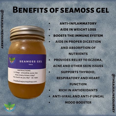 Benefits Of Seamoss, Benefits Of Sea Moss, Seamoss Gel, Seamoss Benefits, Dr Sebi Alkaline Food, Clean Foods, Sea Moss Gel, Dr Sebi, Strong Bones