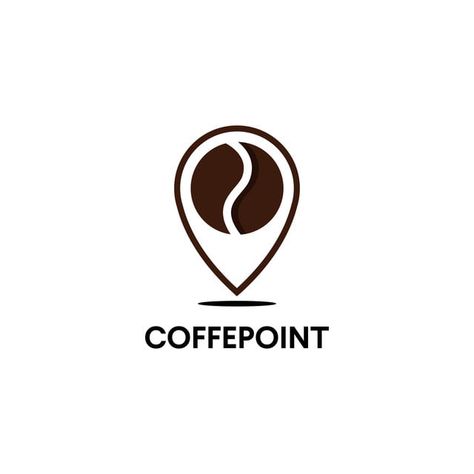 Coffee Company Logo Ideas, Coffee Shop Logo Minimalist, Coffee Logos Ideas, Logo Kopi Coffee Shop, Coffee Logo Design Art, Cafe Shop Logo, Minimalist Coffee Logo, Coffeeshop Logo, Cafe Logo Ideas