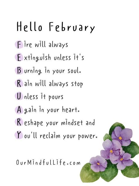 Hello February Quotes, January Quotes, February Quotes, New Month Quotes, Calendar Quotes, Our Mindful Life, Month Quotes, Hello February, Monthly Quotes