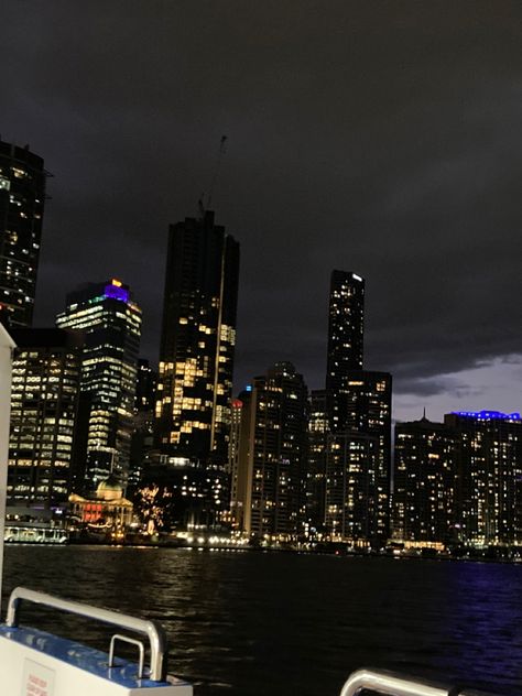 Brisbane at night 🥶 Brisbane City At Night, Fake Acc, Brisbane City, Beautiful Backgrounds, Night City, City Lights, Aesthetic Wallpaper, Brisbane, At Night