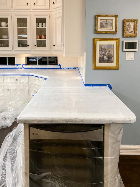 Marble Countertop Paint Kit, Giani Marble Countertop Paint, Paint Quartz Countertops Diy, Giani Countertop Paint Before And After, Giani Marble Countertop Paint Kit, Gianni Countertop Paint Before And After, Marble Diy Countertops, How To Paint Marble Countertops, Painting Granite Countertops Diy