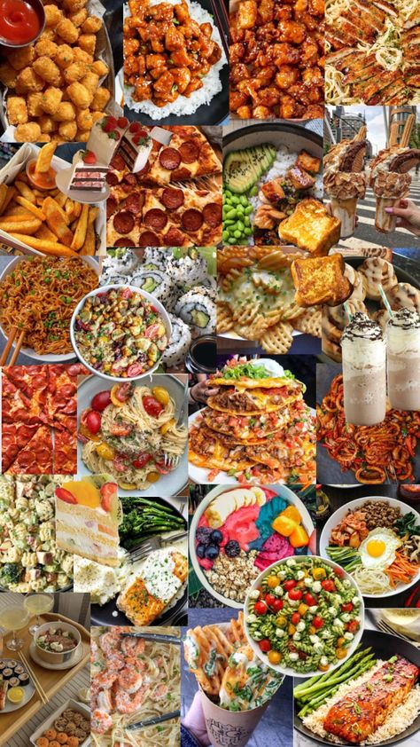 FOOD COLLEGE🍕 #food #pizza #eat #foodcollage #foodaesthetic #foodaesthetic Food College, Food Collage, College Food, Best Fast Food, Food Pizza, Junk Food Snacks, Tasty Recipes Videos, Food Babe, Food Therapy