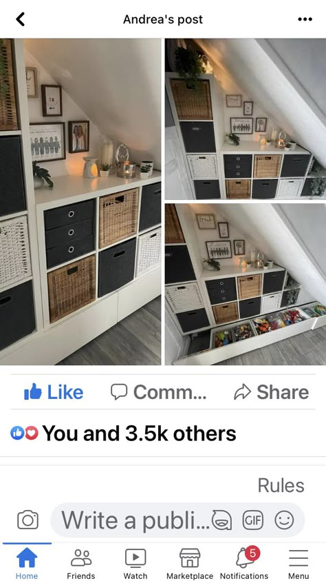 Hallway Ideas Under Stairs, Ikea Kallax Under Stairs, Under Stairs Storage Ikea Hack, Kallax Under Stairs, Space Under Stairs Ideas Creative, Under Stairs Storage Ikea, Stair Box Ideas, Ikea Under Stairs, Stair Hacks