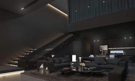 Dark Interior Apartment, Mansion Living Room, Bedroom Cartoon, Bad Reputation, Apartment Aesthetic, Mansion Interior, Dream House Rooms, Dark Interiors, Luxury House Designs