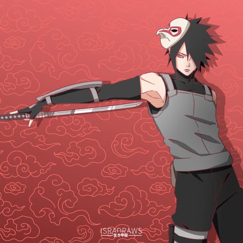 Anbu Fanart, Anbu Sasuke, Sasuke Anbu, Madara Susanoo, Twitter Link, Uchiha Sasuke, Uchiha Clan, Naruto Shippuden Characters, Sakura Uchiha