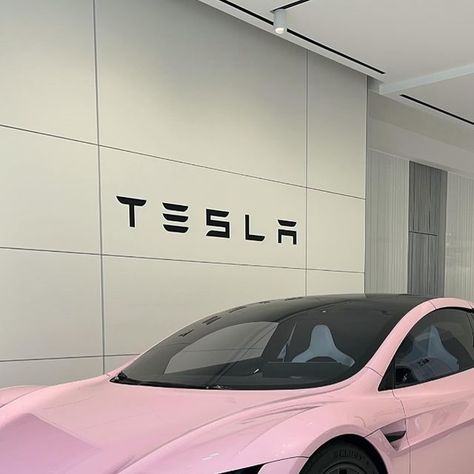 TeslaPro on Instagram: "Pink Tesla Roadster 🩷. Tag someone who would get this! 🔥  Follow us for more @teslapro ⚡️  #tesla #teslapro #roadster #teslaroadster #pink #barbie #girl #ev #electric #car #carsofinstagram #teslagirl #render" Pink Tesla Model 3, Tesla Lighter, Pink Tesla, Tesla Roadster, Pink Barbie, Tesla Model 3, Tesla Model S, Pink Interior, Electric Car