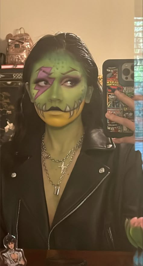 Monty Cosplay Fnaf, Monty Gator Cosplay, Fnaf Face Paint, Monty Gator Fnaf, Monty Security Breach, Fnaf Cosplay Makeup, Monty Cosplay, Fnaf Monty, Fnaf Makeup