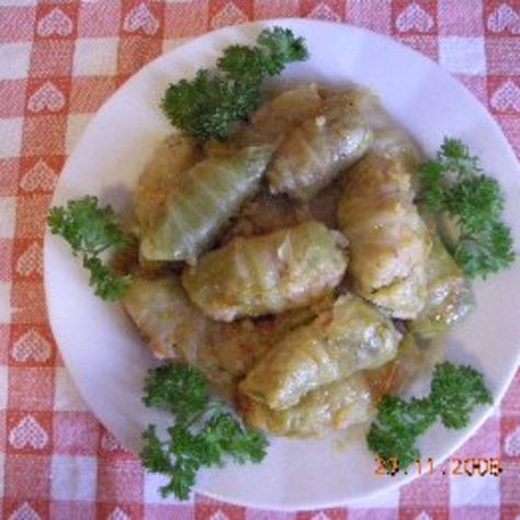 Holubtsi-Cabbage-Rolls Sour Cabbage Rolls, Family Christmas Food, Europe Recipes, Sour Cabbage, Ukrainian Food, Cabbage Rolls Recipe, Ukrainian Recipes, European Recipes, Cabbage Rolls