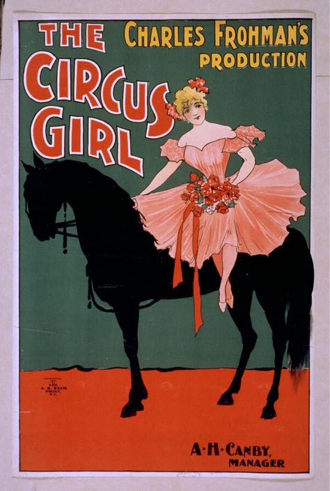 PATRON + The circus came to town and cured him from fighting – Alabama Pioneers Cirque Vintage, Vintage Circus Posters, Girl Horse, Horses Equestrian, Circus Poster, Circus Art, Cowgirl Cowboy, Theatre Poster, Girl Posters