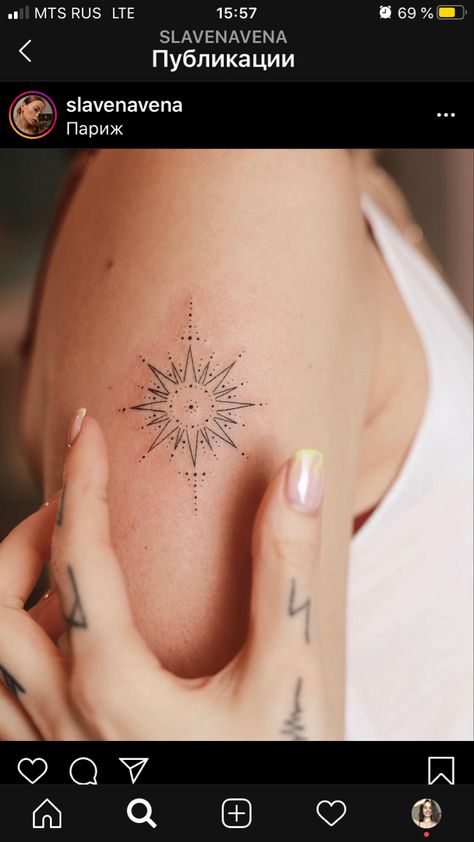 Lotus Sun Tattoo, Belly Button Tattoos, Nature Tattoo Sleeve, Bestie Tattoo, Compass Tattoo Design, Boho Tattoos, Sternum Tattoo, Sun Tattoo, Nature Tattoos