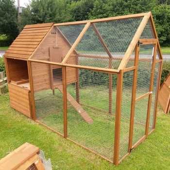 Reban Ayam, Large Chicken Coop, Cute Chicken Coops, Walk In Chicken Coop, Chicken Coop Garden, Backyard Chicken Coop Plans, Diy Chicken Coop Plans, Chicken Coop Run, Backyard Chicken Farming