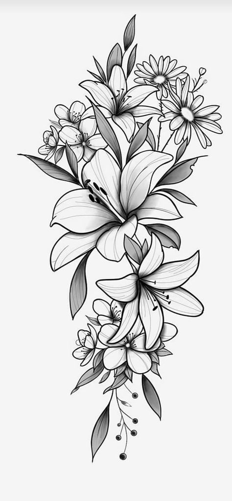 Traditional Tattoos For Men, Female Arms, Tattoo Ideas For Female, Flower Tattoo Stencils, Barcode Tattoo, Arm Sleeve Tattoos For Women, 50 Tattoo, Flores Tattoo, Floral Thigh Tattoos