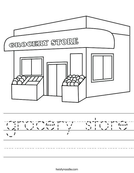 Grocery Store Worksheet Transportation Worksheet, Winter Activities Preschool, Dot Worksheets, Preschool Coloring Pages, Holiday Lettering, Handwriting Worksheets, Book Shop, Book Community, Free Printable Worksheets