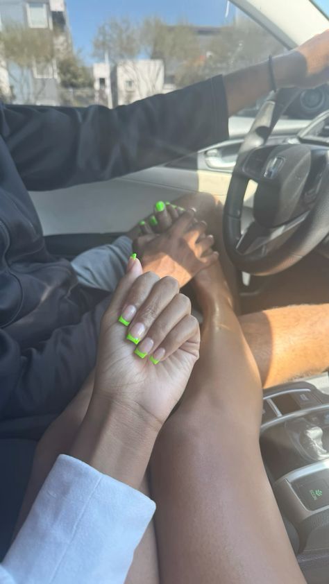 Toe Nails And Nails Matching, Matching Nails And Toes, Man Nails, French Toes, Clock Work, My Man, Nails On Fleek, Clothing Ideas, Swag Nails