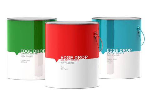 http://www.yankodesign.com/2011/11/22/story-of-a-paint-can/ Paint Packaging Design, Brick Sealer, Paint Packaging, Industrial Design Portfolio, Bottle Design Packaging, Spray Paint Cans, Paint Buckets, Cosmetic Design, Paint Can