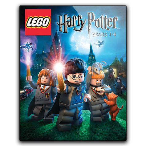 Icon LEGO Harry Potter Years 1-4 by HazZbroGaminG Lego Nintendo, Harry Potter Lego, Home Office Gaming, Wii Game, Harry Potter Poster, Harry Potter Games, Lego Games, Video Game Posters, Wii Games