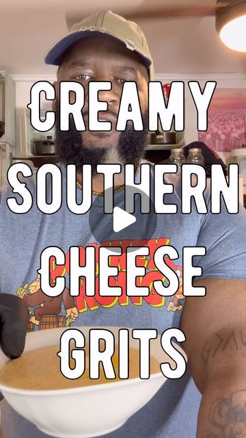 Christopher Dorrah on Instagram: "you always my favorite….Creamy Southern Cheese Grits  . Ingredients: - 1 cup of grits - 4 cups of chicken broth - 1 cup of heavy cream - 1/2 teaspoon of salt - 1/2 teaspoon of pepper - 1 cup of grated Parmesan cheese Instructions: 1. In a large saucepan, bring the chicken broth to a boil. 2. Slowly whisk in the grits, stirring constantly to prevent clumping. 3. Reduce the heat to low and simmer, stirring occasionally, for about 20 minutes or until the grits are thick and creamy. 4. Stir in the heavy cream, salt, pepper, and Parmesan cheese until well combined. 5. Continue to simmer for another 5 minutes, stirring occasionally, until the cheese is melted and the grits are smooth and creamy. 6. Serve hot and enjoy your delicious cheesy grits! . #grits #break Oxtails And Grits, Cheese Grits Recipe Southern Style, Creamy Grits Southern, Best Grits Recipe, Easy Grits, Grits Recipe Breakfast, Crockpot Grits, Catfish And Grits, Southern Cheese Grits