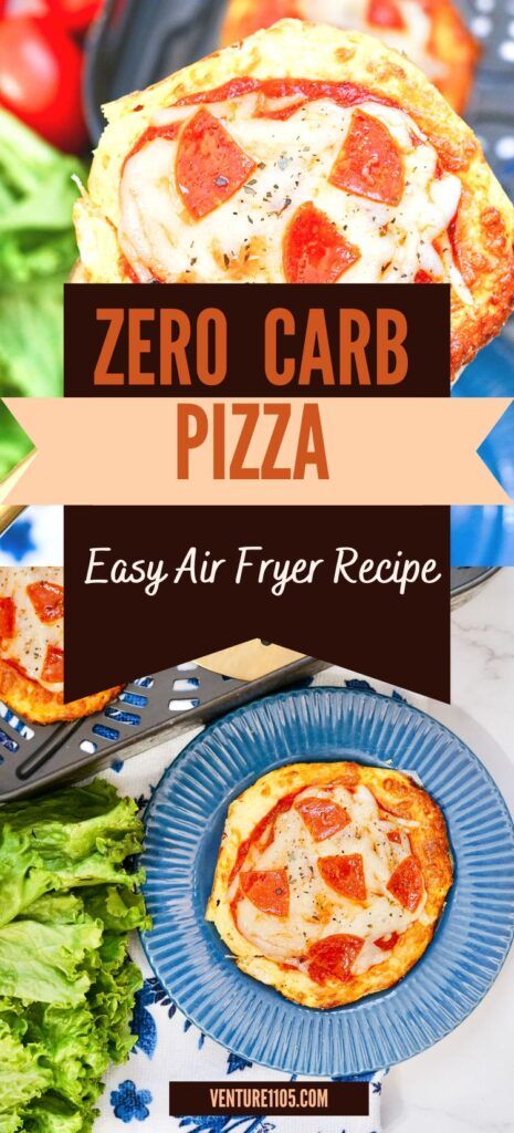 Zero-Carb Keto Air Fryer Pizza Recipe - Venture1105 Air Fryer Recipes Keto, Air Fryer Pizza, No Carb Food List, Keto Air Fryer, Low Carb Low Fat Recipes, Diet Recipes Easy, Zero Carb, Low Carb Low Sugar, Best Low Carb Recipes