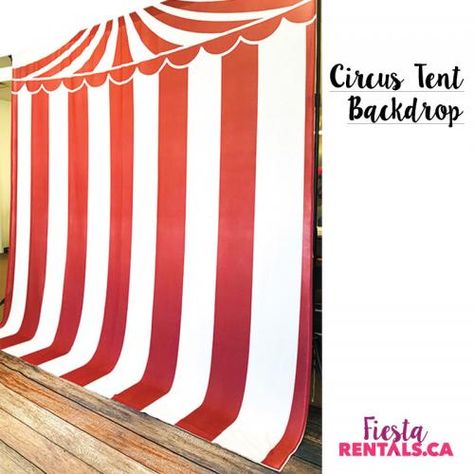 Circus Tent Backdrop image 1  $100 Diy Circus Tent Backdrop, Tent Backdrop, Circus Backdrop, Circus Themed Party, School Sports Day, Christmas Photo Booth Backdrop, Mirror Photo Booth, Vintage Photo Booths, Carnival Themed Party