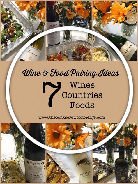 Appetizer Wine Pairing, Wine And Food Pairings Appetizers, Appetizer And Wine Pairing, Food And Wine Pairing Dinners, Fall Wine Tasting Party Ideas, Wine Pairing Dinner Party, Wine Pairings With Food Appetizers, Wine Pairing Party Ideas, Wine Club Ideas