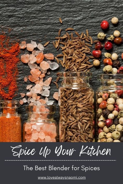 Four spice jars laying on their side with spices spilling out. Best Blender, Must Have Kitchen Gadgets, Spice Up Your Life, Best Blenders, Stylish Kitchen, Home Chef, Find Recipes, Lunch Recipes, Spice Up