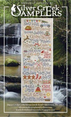 Christmas - Cross Stitch Patterns & Kits - 123Stitch.com. Awesome Christmas Sampler! Silver Creek Samplers, My Christmas List, Flying Reindeer, Needlework Shops, Blackbird Designs, Christmas Blessings, Cross Stitch Samplers, Christmas Cross, Cross Stitch Charts