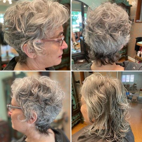 Wavy Mullet, Thick Short Hair Cuts, Pixie Shag, Gray Pixie, 70 Hairstyles, Edgy Short Haircuts, Wedge Haircut, Short Shaggy Haircuts, Hair Adviser