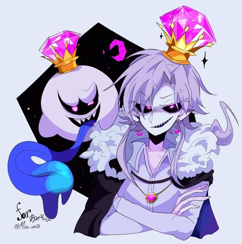 King Boo As A Human, King Boo Drawing, Queen Boo Fanart, King Boo Fanart Human, Human King Boo, King Boo Human, Luigi X King Boo, King Boo Fanart, Queen Boo