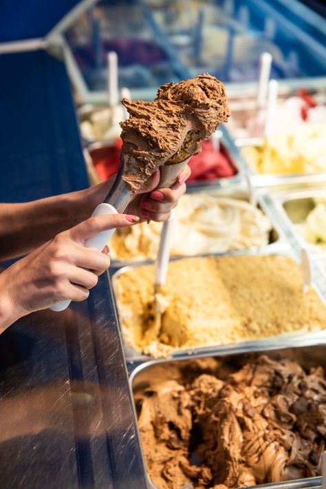 Gelato Brands, Gelato Cake, Ice Cream Photography, Food Videography, Gelato Shop, Ice Cream Brands, Ice Cream Photos, Ice Cream Parlor, Made From Scratch