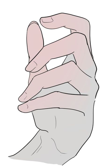 Hand Holding Reference Drawing, Anatomy Reference Female, Fingers Aesthetic, Hand Pose Reference, Hand Holding Something, Holding Hands Drawing, Hand Anatomy, References For Artists, Anatomy References