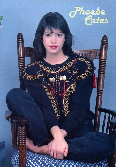 Phoebe Cates Phoebe Cates Paradise, Phoebe Cates Fast Times, Phoebe Cates, Celebrity Hairstyles, A Chair, Celebrities Female, Beautiful People, Actresses, Celebrities