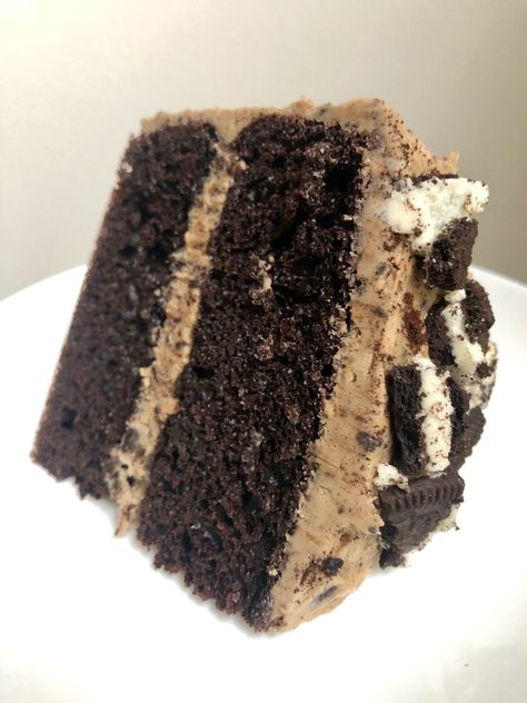 Coffee Oreo Cake, Oreo Cake Dessert, Expresso Cake, Bundt Bread, Espresso Frosting, Oreo Cakes, Light Chocolate Cake, Chocolate Dirt, Chocolate Espresso Cake